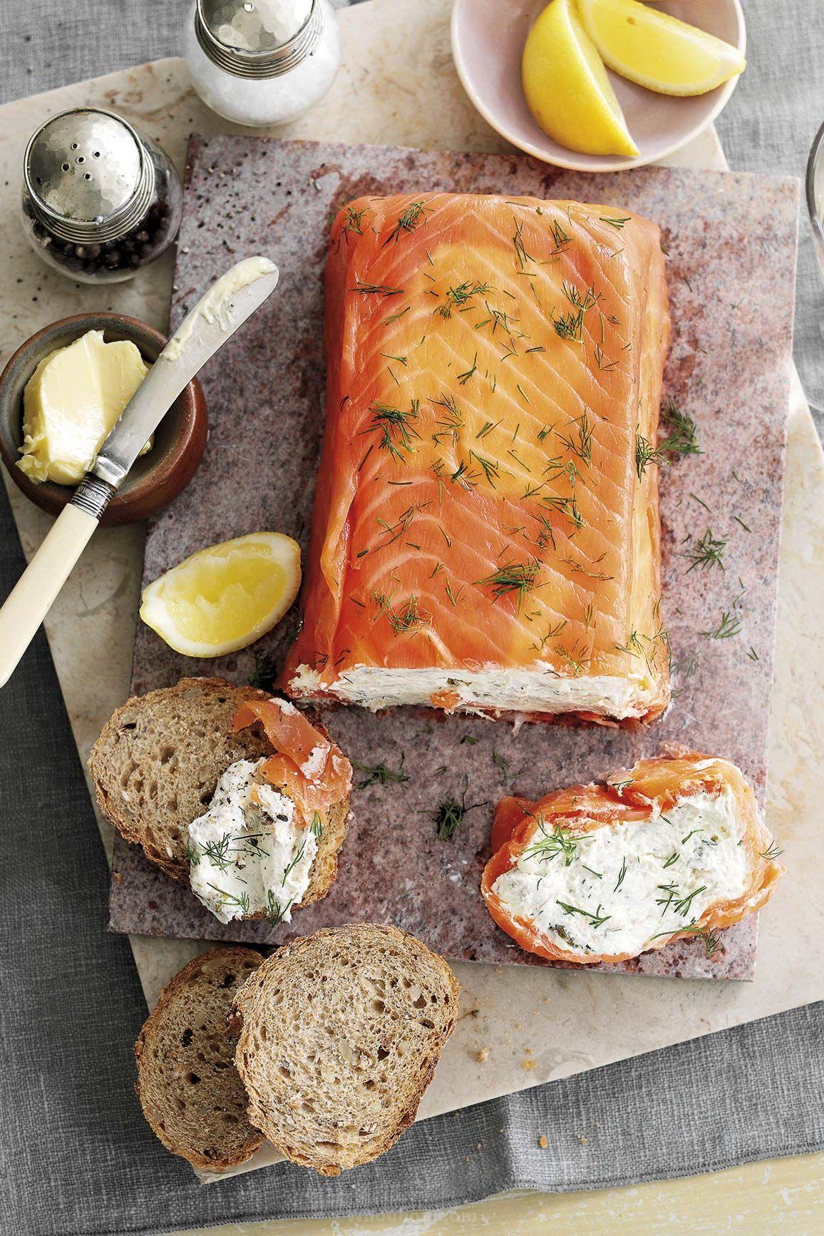 tarte au saumon fumé et au fromage