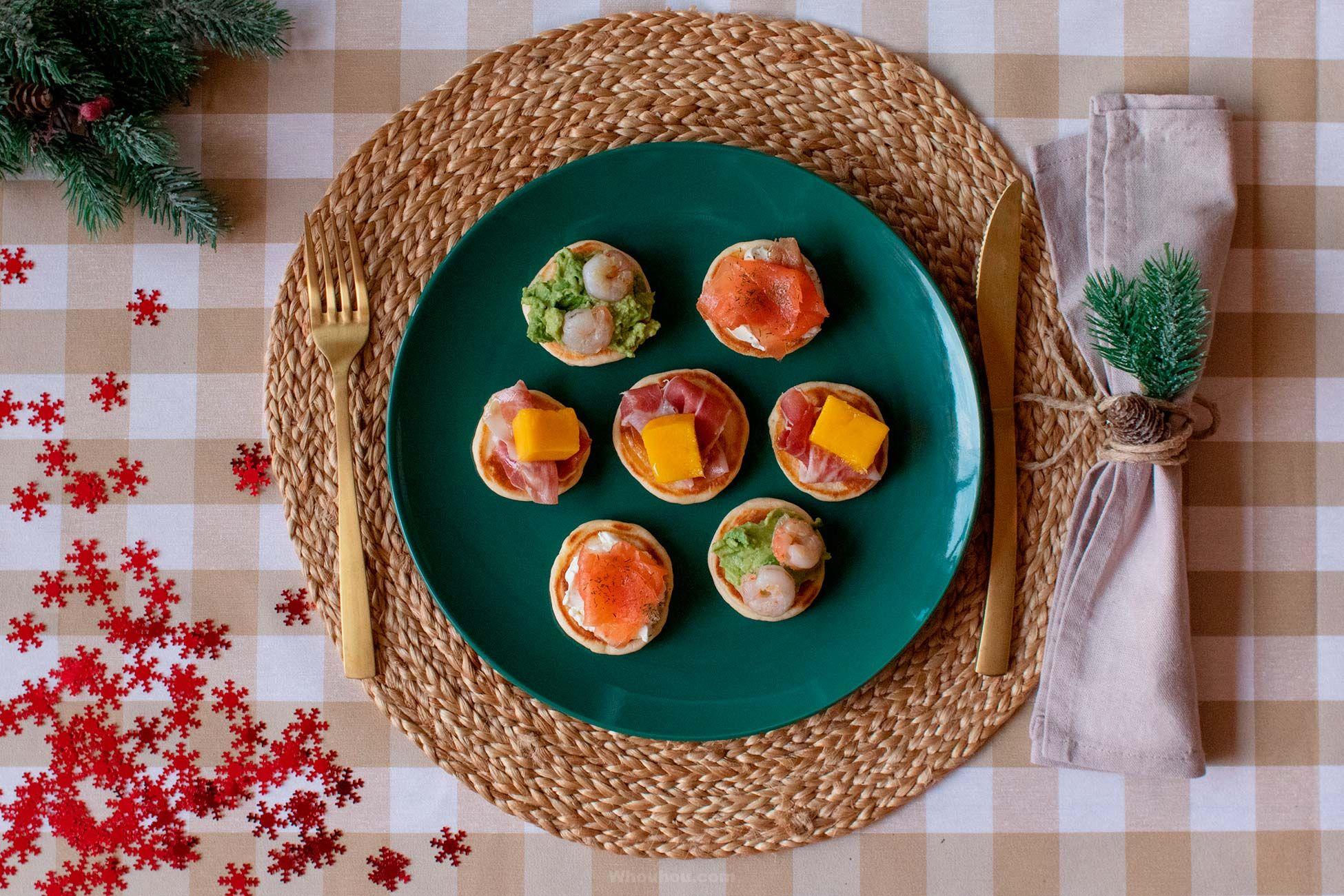 Blinis maison, une idée pour préparer de savoureuses entrées de Noël