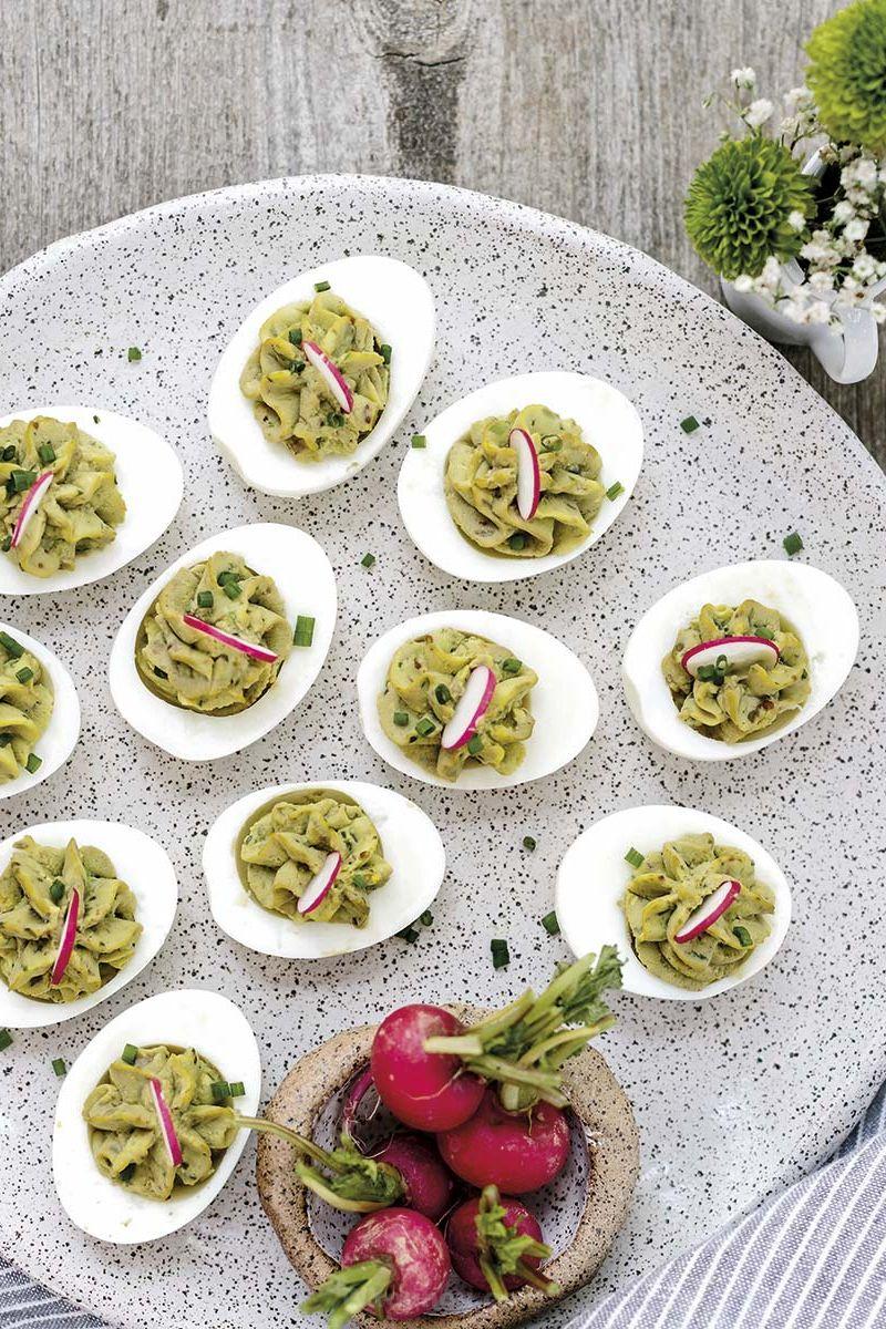 oeufs farcis au guacamole