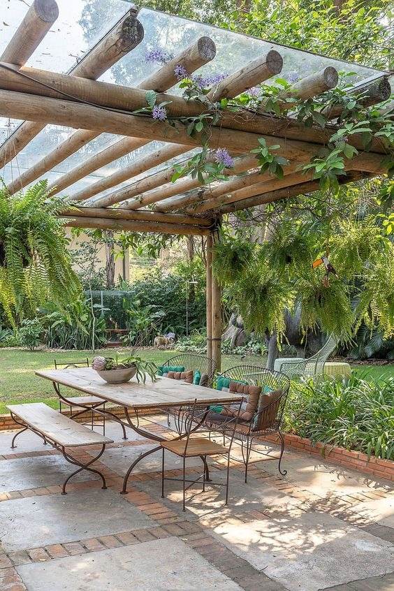 30 idées inspirantes pour créer une pergola colorée et parfumée - 239