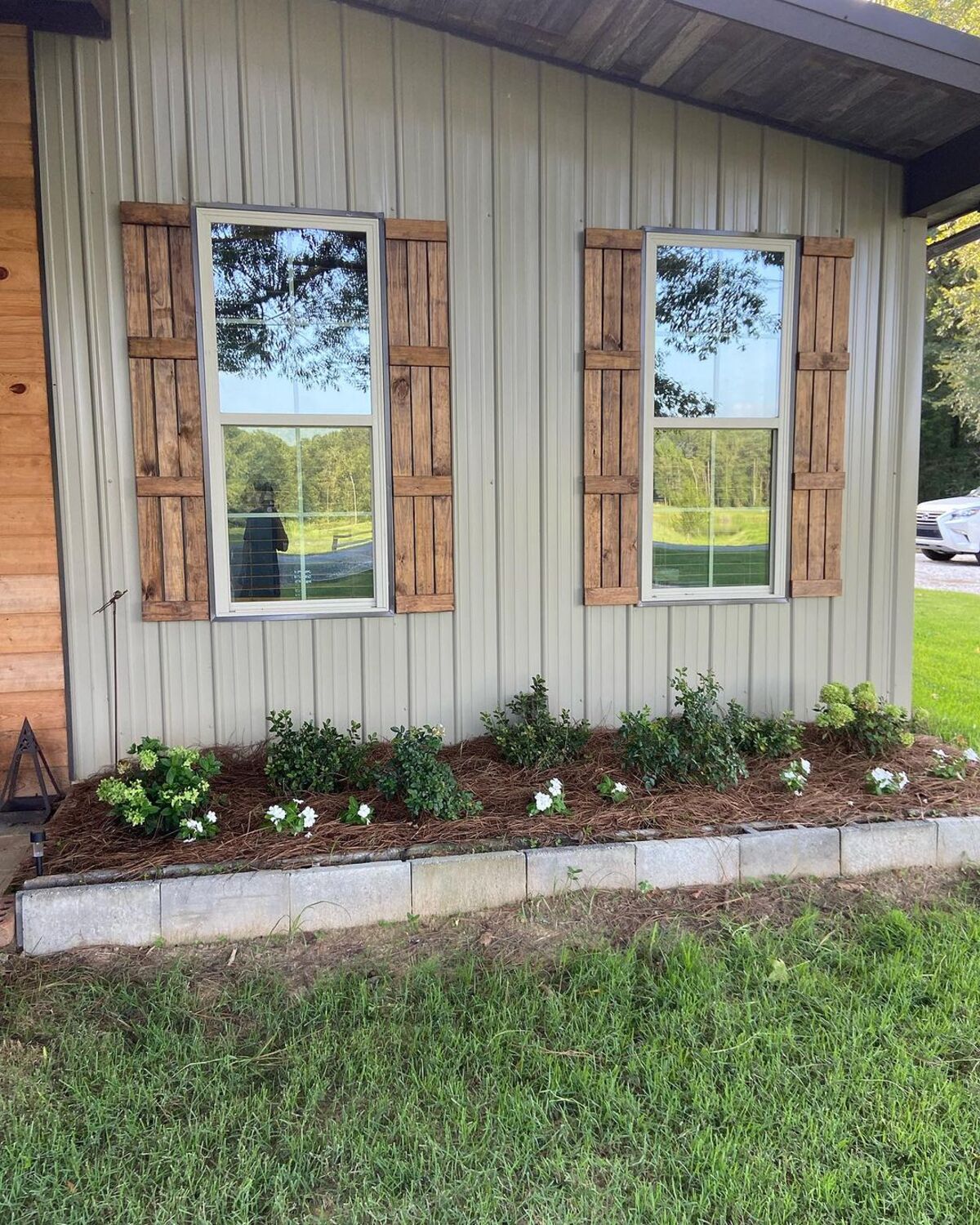 18 parterres de fleurs DIY devant la maison 12